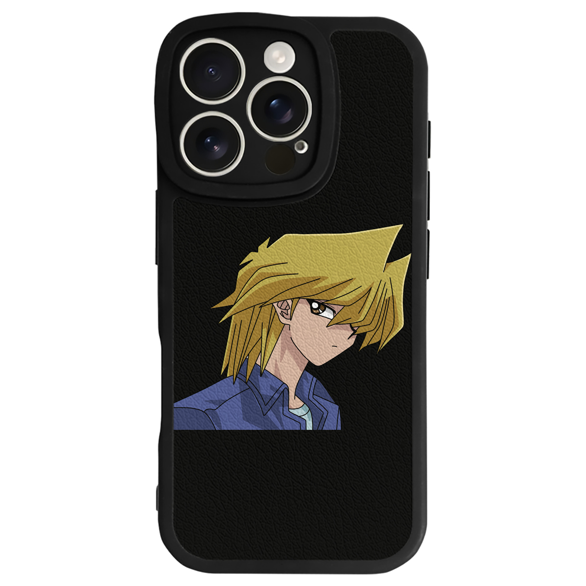 遊☆戯☆王 Yu-Gi-Oh! 【iPhone 16シリーズ対応】シリコンスマホケース（レザー調） 材質：シリコン